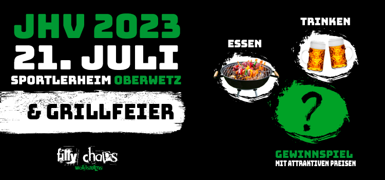 Jahreshauptversammlung und Grillfeier 2023