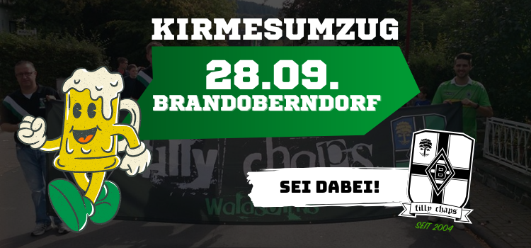 Kirmesumzug am 28.09. in Brandoberndorf Kirmesumzug 2025 in Brandoberndorf (Waldsolms)
