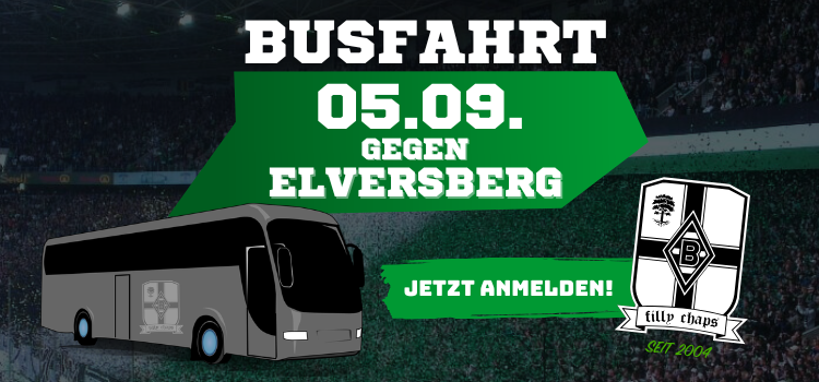 Busfahrt in den Borussia Park gegen Elversberg